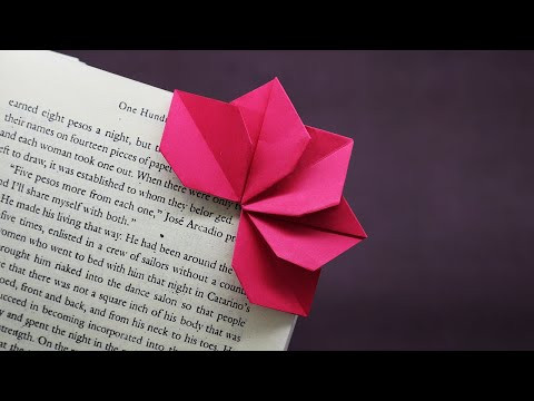 DIY Bookmarks for Book or Notebook | Easy Origami Bookmark | DIY Crafts for School DIY Bookmarks for Book or Notebook | Easy Origami Bookmark | DIY Crafts for School