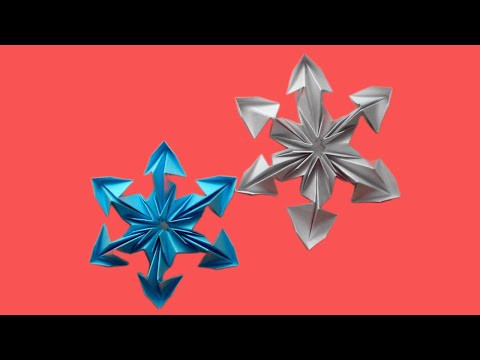 Как сделать ПРОСТЫЕ СНЕЖИНКИ из БУМАГИ НОВОГОДНИЕ ПОДЕЛКИ Как сделать ПРОСТЫЕ СНЕЖИНКИ из БУМАГИ НОВОГОДНИЕ ПОДЕЛКИ