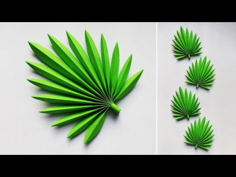 DIY Paper Leaves Tutorial 