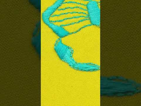 Master The Art Of Hand Embroidery With This Flower Design SHORT