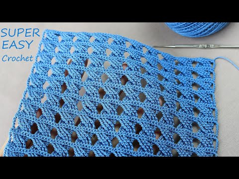 УЗОР "КОСИЧКИ КРЮЧКОМ" Легкое ВЯЗАНИЕ КРЮЧКОМ для начинающих Crochet PATTERN for beginners УЗОР "КОСИЧКИ КРЮЧКОМ" Легкое ВЯЗАНИЕ КРЮЧКОМ для начинающих Crochet PATTERN for beginners