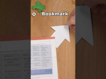 HOW TO MAKE PAPER BOOKMARK ORIGAMI | PAPER CRAFT IDEAS EASY INCLART