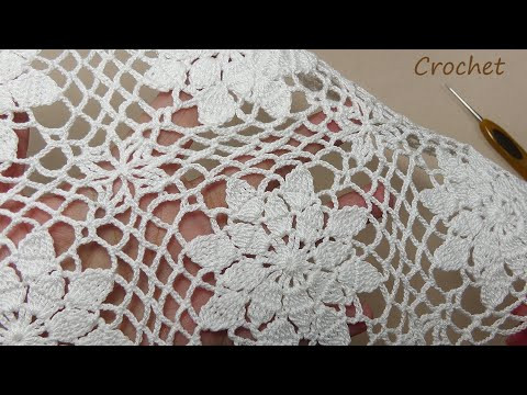 Цветочный КВАДРАТНЫЙ МОТИВ вязание крючком Easy Crochet square motifs Цветочный КВАДРАТНЫЙ МОТИВ вязание крючком Easy Crochet square motifs