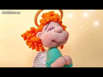 Амигуруми: схема Ангел Добра. Игрушки вязаные крючком - Free crochet patterns.
