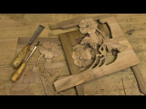 Делаем кровать . Резьба на царги часть 10. Делаем кровать . Резьба на царги часть 10.