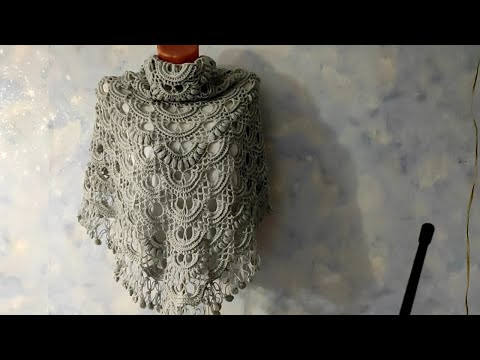 Готовимся к 8 Марта. Шаль крючком. Подробный м.к. для начинающих. Готовимся к 8 Марта. Шаль крючком. Подробный м.к. для начинающих.