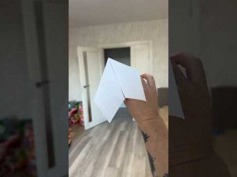 Paper Airplane Test Drive Gone Crazy &ndash; Flew 200 Feet! My House Can&rsquo;t Handle This! #airplane #diy