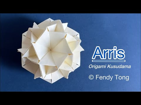 Origami Arris Kusudama Origami Arris Kusudama