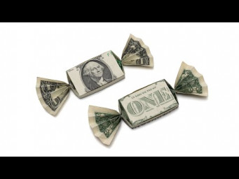 Origami Dollar Candy | Money Origami for Birthday