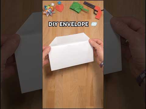 HOW TO MAKE A LETTER ENVELOPE WITHOUT GLUE TUTORIAL | DIY PAPER ENVELOPE INCL ART