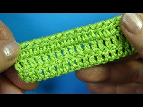 ОЧЕНЬ НЕОБЫЧНАЯ КАЙМА Вязание крючком