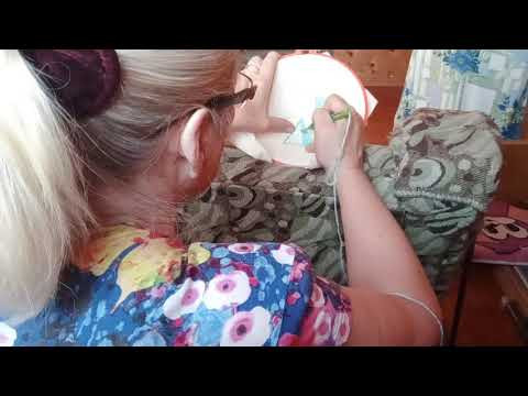 Второе занятие по ковровой вышивке Второе занятие по ковровой вышивке