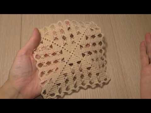 МК Ажурная квадратная салфетка # 16. Увеличивается до размеров скатерти. МК Ажурная квадратная салфетка # 16. Увеличивается до размеров скатерти.