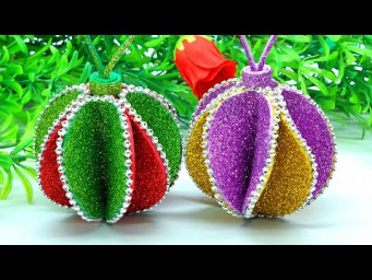DIY Elegant Christmas Ball Ornaments | High-End Decor on a Budget | Dollar Tree DIY