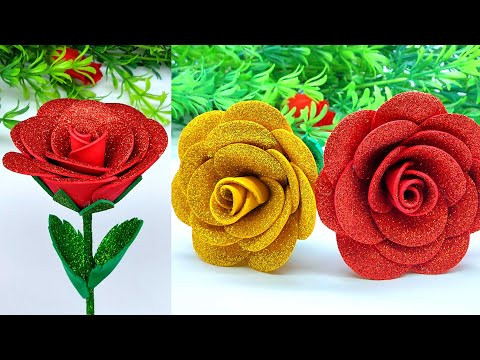How To Make Beautiful Rose | Diy Paper Rose Flower | Paper Flower Making Step By Step at Home How To Make Beautiful Rose | Diy Paper Rose Flower | Paper Flower Making Step By Step at Home