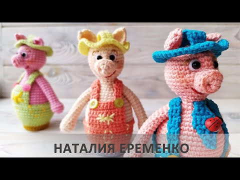 Поросенок крючком. Пальчиковая игрушка // мастер-класс toyfabric Поросенок крючком. Пальчиковая игрушка // мастер-класс toyfabric