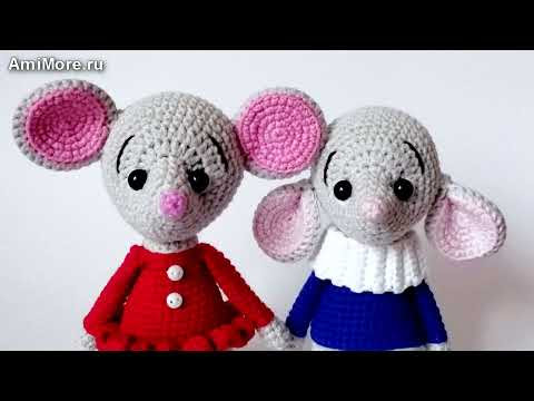 Амигуруми: схема Мышки-малышки | Игрушки вязаные крючком - Free crochet patterns.
