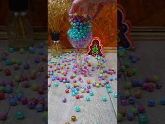 Satisfying Reverse Video With Beads #shorts #beads