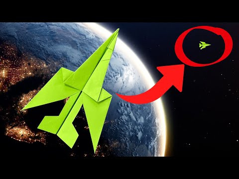 Best Paper Plane | How to Make a Paper Airplane | Paper Jet Fighter, Spaceship, Rocket, Arrow