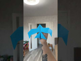 Best DIY Paper Airplane Test &ndash; Flew 180 Feet Indoors! Almost World Record #airplane #diy