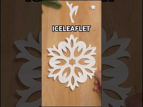 HOW TO MAKE PAPER ICELEAFLET SNOWFLAKE STEP BY STEP | BEST CHRISTMAS DECOR IDEAS INCL ART HOW TO MAKE PAPER ICELEAFLET SNOWFLAKE STEP BY STEP | BEST CHRISTMAS DECOR IDEAS INCL ART
