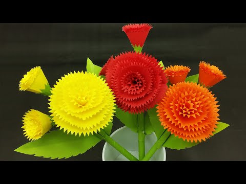 Best & Easy Beautiful Paper Flower Making | DIY | Paper Crafts | Home Decor Ideas | Paper Flower Best & Easy Beautiful Paper Flower Making | DIY | Paper Crafts | Home Decor Ideas | Paper Flower