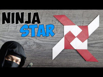 How To Make a Paper Transforming Ninja Star | ORIGAMI