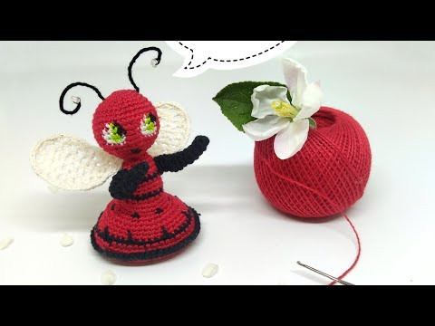 День божьей коровки. Работы по мастер-класск 'Барышня Букашка" День божьей коровки. Работы по мастер-класск 'Барышня Букашка"