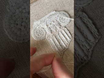 #вышивка #embroidery #embroiderytutorial #handmade #diy #beads #beadsembroidery #beadsjewellery #art