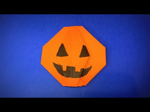 How to Make a Paper Pumpkin | Halloween Origami Pumpkin | Halloween Decor Ideas | Easy Origami ART How to Make a Paper Pumpkin | Halloween Origami Pumpkin | Halloween Decor Ideas | Easy Origami ART