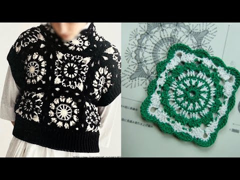 Сейчас такие вещи очень модные. #crochet #жилет Сейчас такие вещи очень модные. #crochet #жилет