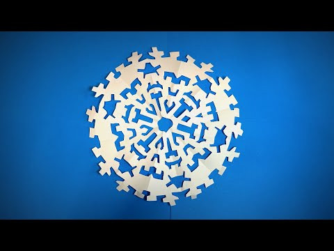 How to Make a Paper Snowflake Tutorial Easy | Christmas Decoration Ideas #2 How to Make a Paper Snowflake Tutorial Easy | Christmas Decoration Ideas #2