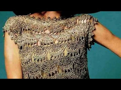Crochet pattern for lace top - Узор крючком для ажурного топа Crochet pattern for lace top - Узор крючком для ажурного топа