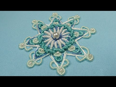 Рождественская Вышивка: Звёздочка || Сhristmas design : Star Рождественская Вышивка: Звёздочка || Сhristmas design : Star