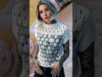#вязаныйжилет #вязаныйкардиган #летняякофточка  #knitting #вязаниеспицами #вязание #shorts