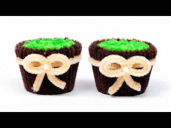 How to Make Pipe Cleaner Flower Pots 