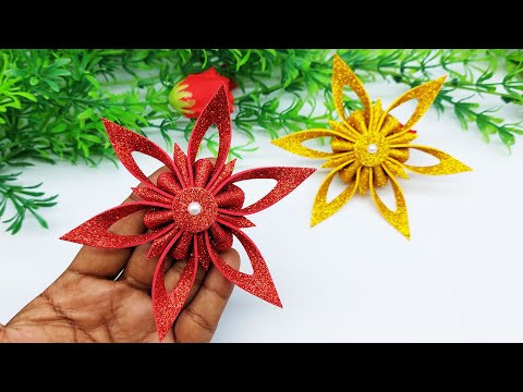 Christmas Star Ornaments - Christmas Ornaments Glitter Foam - Decorative Christmas Ornaments