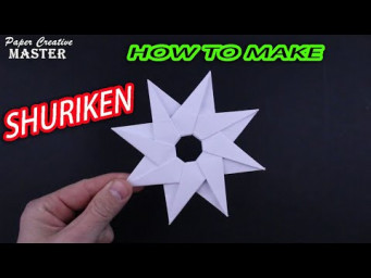 How to make a shuriken out of paper