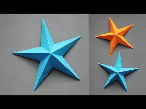 How to Make Star | Easy Paper Star for Xmas | DIY Christmas Decoration How to Make Star | Easy Paper Star for Xmas | DIY Christmas Decoration