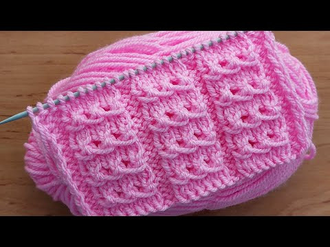 Быстро и легко! Ажурный узор спицами для жилета, джемпера. Быстро и легко! Ажурный узор спицами для жилета, джемпера.