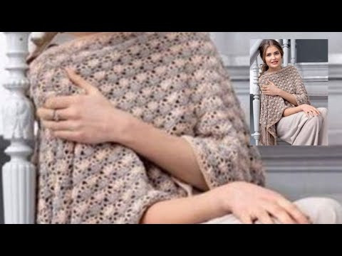 ПАЛАНТИН крючком Одна схема Два узора