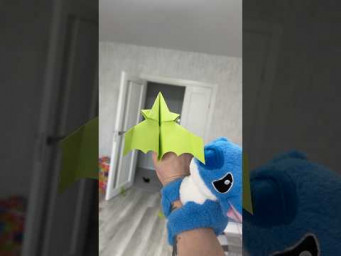 Stitch Built a Fighter Jet Out of Paper (328ft Flight) #origami #airplane #diy #papercraft #stitch