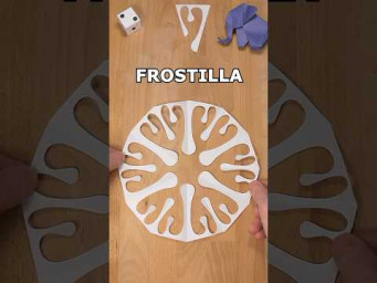 COOL PAPER SNOWFLAKES FROSTILLA | HOW TO MAKE A SNOWFLAKE OUT OF PAPER ❄ INCLART