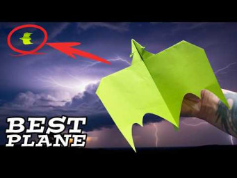 How to Make a Paper Airplane Easy That Flies Forever &ndash; World Record Challenge