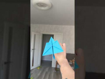World Record Paper Airplane Challenge &ndash; 298ft Indoor Flight Test #origami #airplane #papercraft