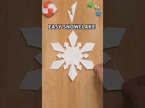 EASY PAPER SNOWFLAKE CUTTING INSTRUCTIONS | CHRISTMAS CRAFTS INCLUDING ART EASY PAPER SNOWFLAKE CUTTING INSTRUCTIONS | CHRISTMAS CRAFTS INCLUDING ART