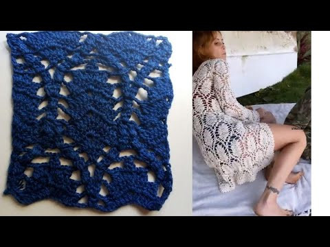 Чудесный узор крючком для кардигана Пальто Чудесный узор крючком для кардигана Пальто