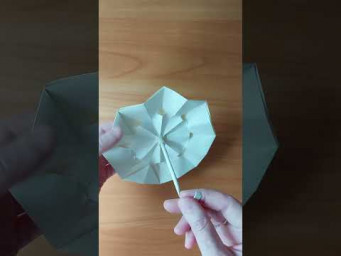 ☔️How To Make a Paper Umbrella That Open And Close 