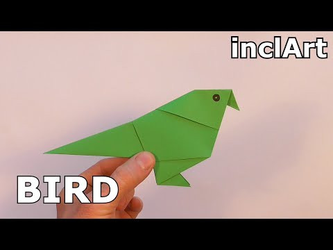 EASY PAPER BIRDS | DIY PAPER TOYS | HOW TO MAKE BIRDS ORIGAMI INCLART EASY PAPER BIRDS | DIY PAPER TOYS | HOW TO MAKE BIRDS ORIGAMI INCLART