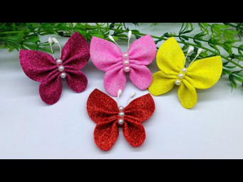How to Make Paper Butterfly - Wall Decoration Ideas With Butterfly - Decorate With Me/DIY Home Decor